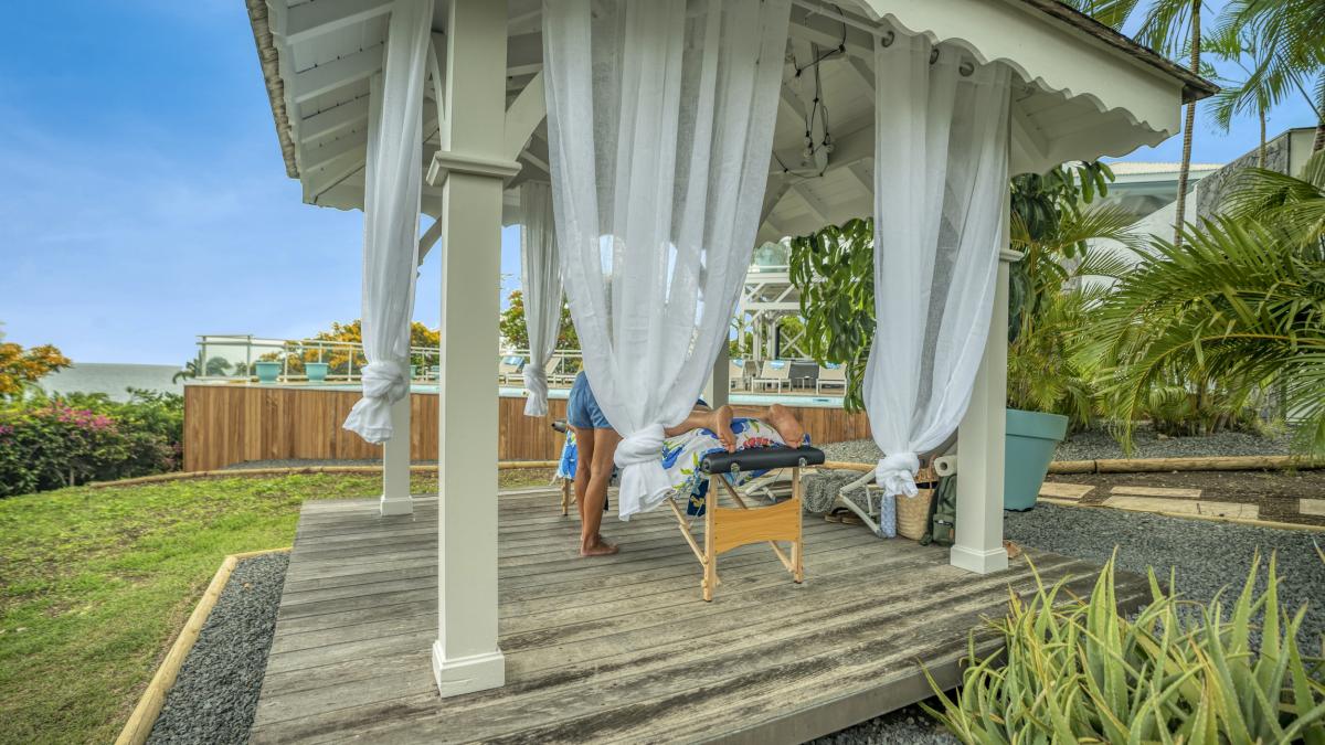 Location villa Guadeloupe Sainte Anne - Villa 7 chambres 20 personnes - Le Helleux - vue mer proche plage du Pierre et Vacances (41)